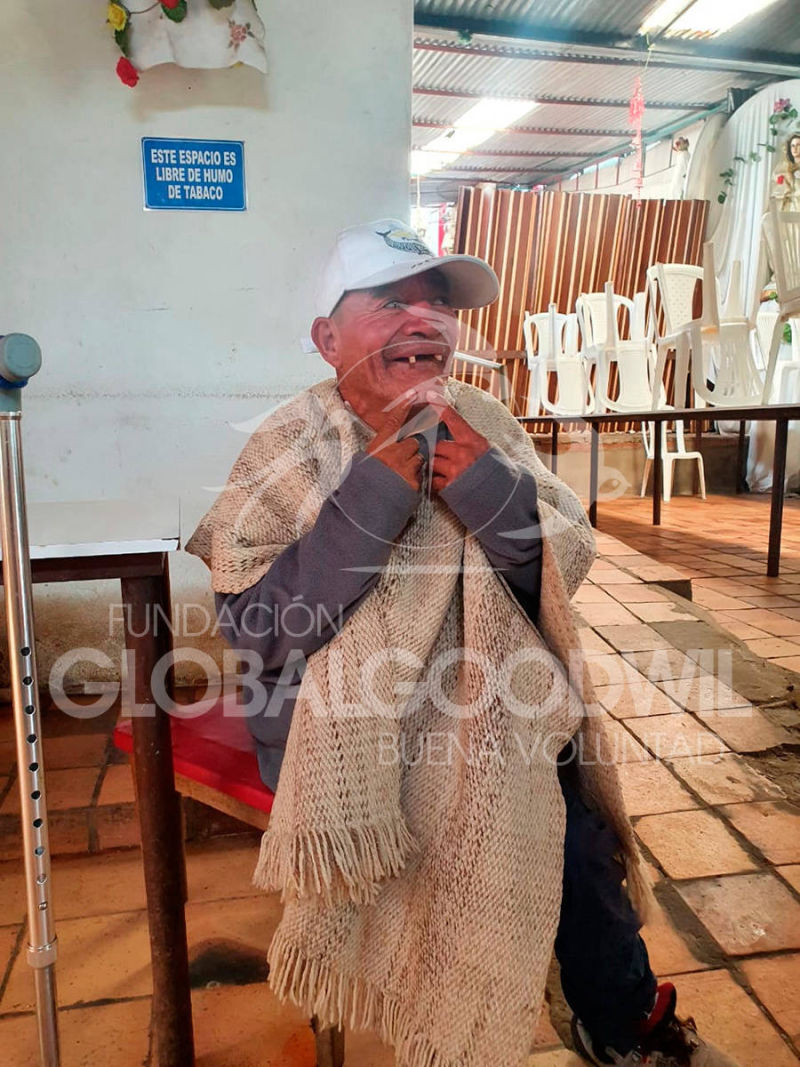 Entrega de donaciones
