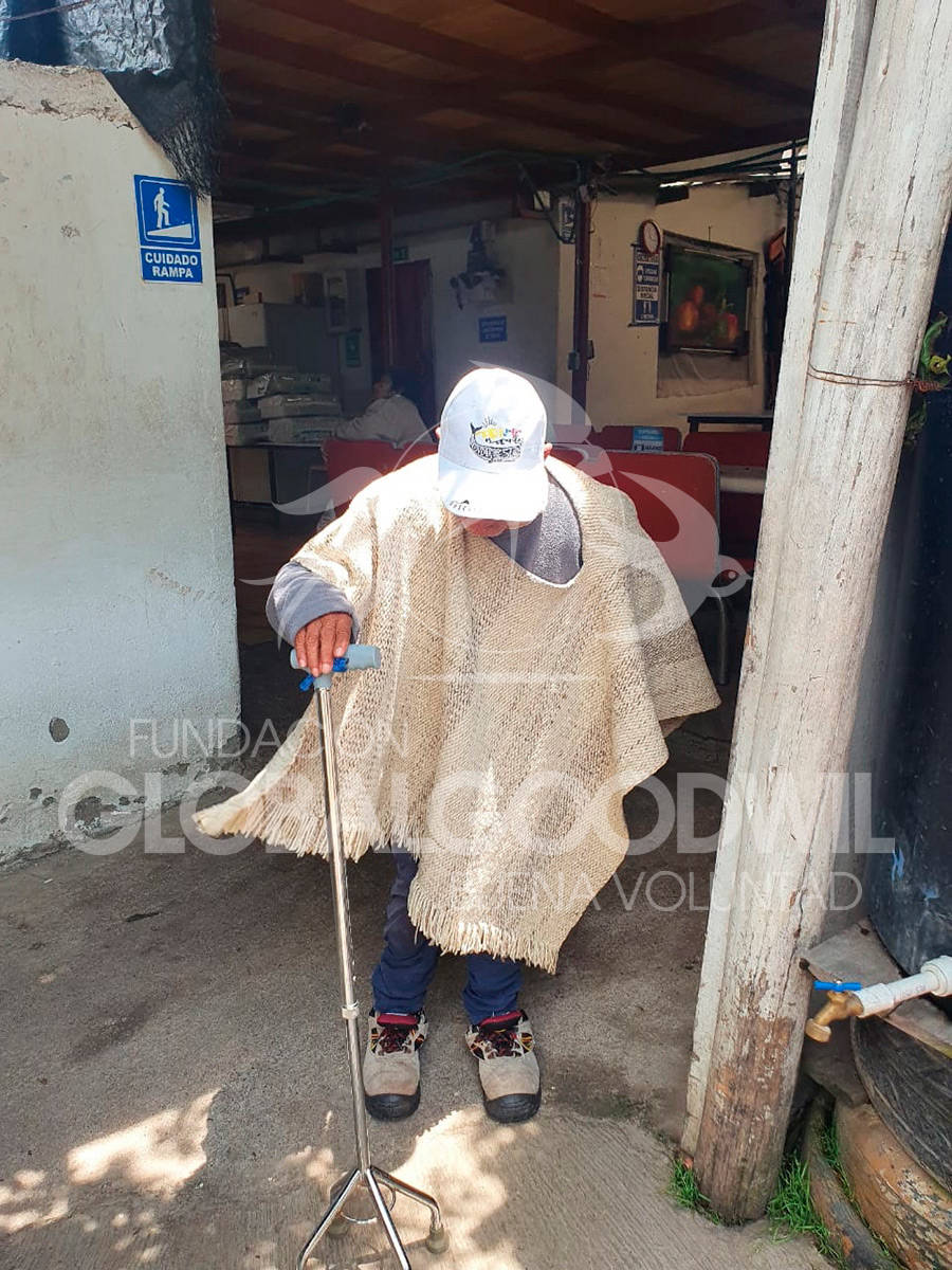 Entrega de donaciones