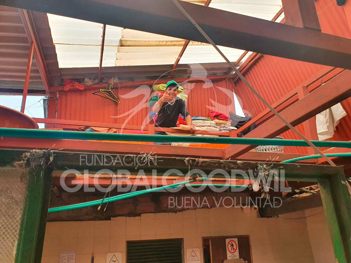 Entrega de donaciones