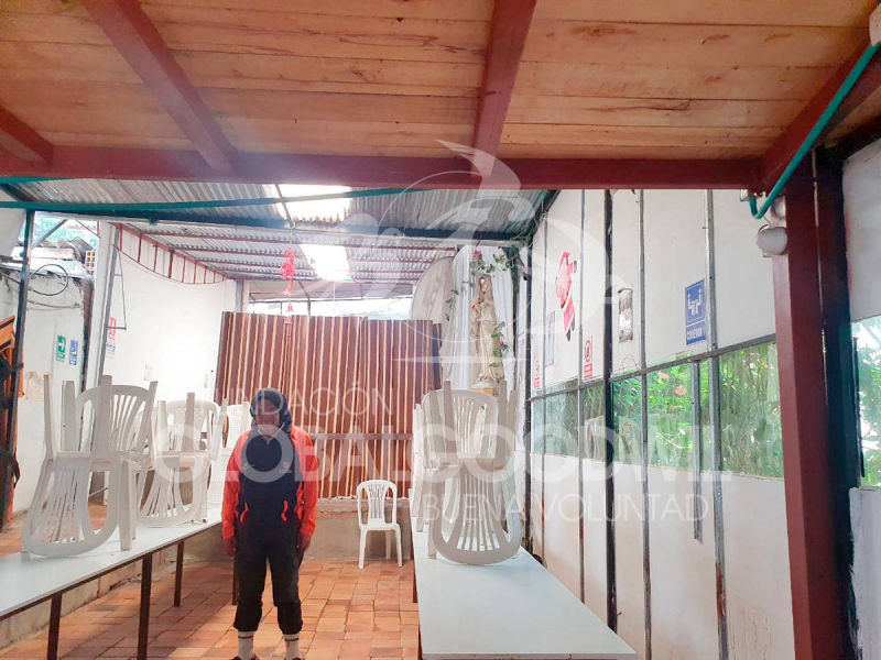 Entrega de donaciones
