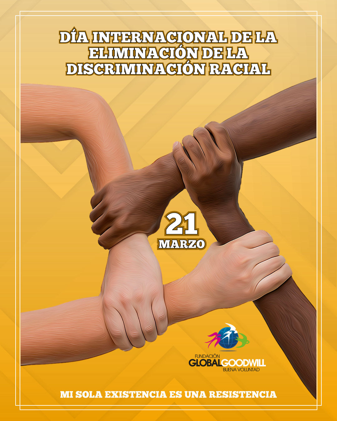 21 de marzo Día Internacional de la Eliminación de la Discriminación Racial